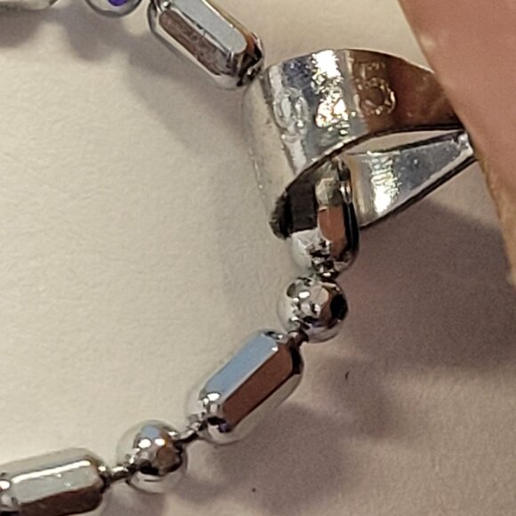 Purple Strawberry Pendant with Swaroski elements on a 18K Silver Chain - Picture 10 of 14